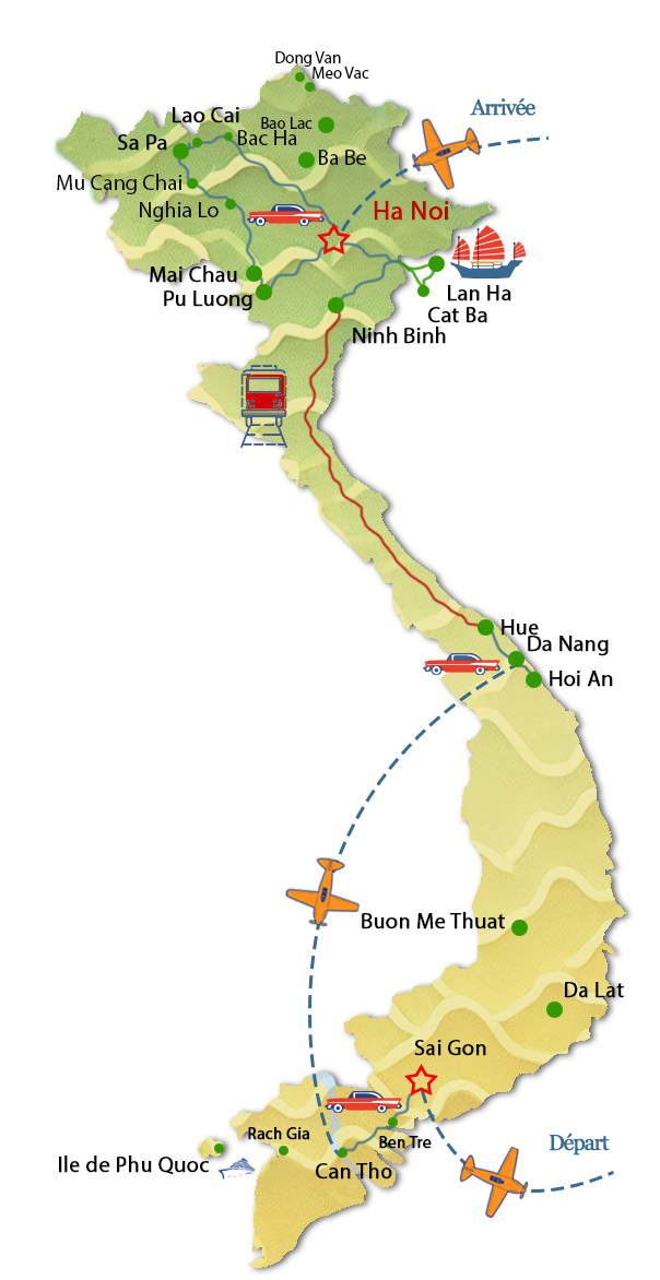 Retour aux sources au Vietnam : circuit en famille sur les traces de vos origines